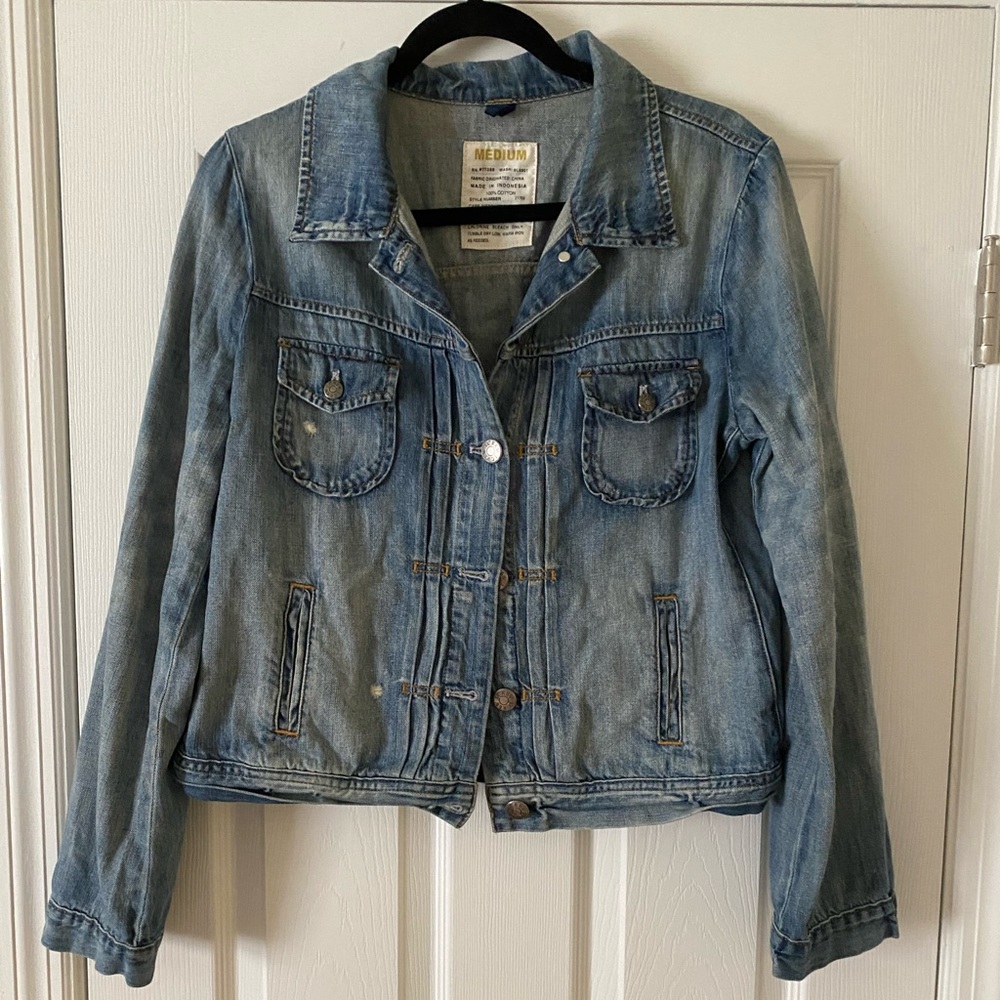 J Crew Women’s Denim Jacket - medium